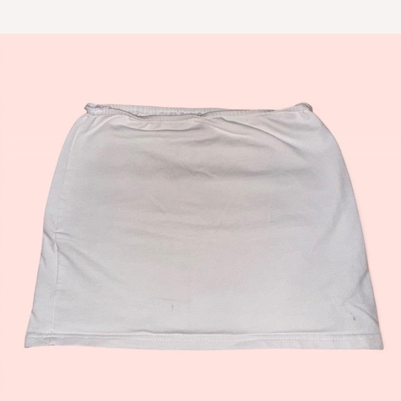 Edikted Dresses & Skirts - White Edikted mini skirt XS